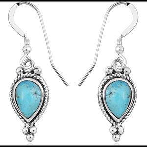 925 Sterling Silver /Turquoise / Earrings